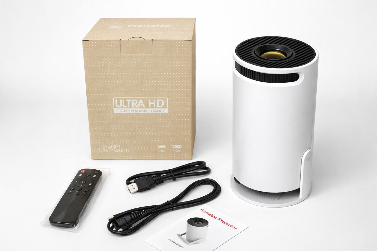 Smart Android Projector – Up to 4K Support