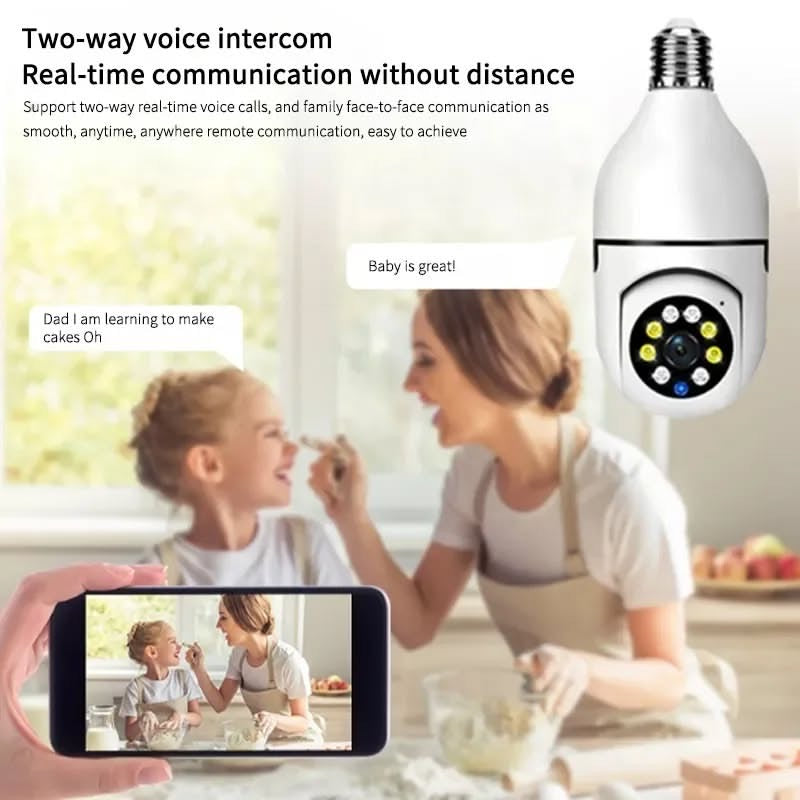 Bulb wifi camera
