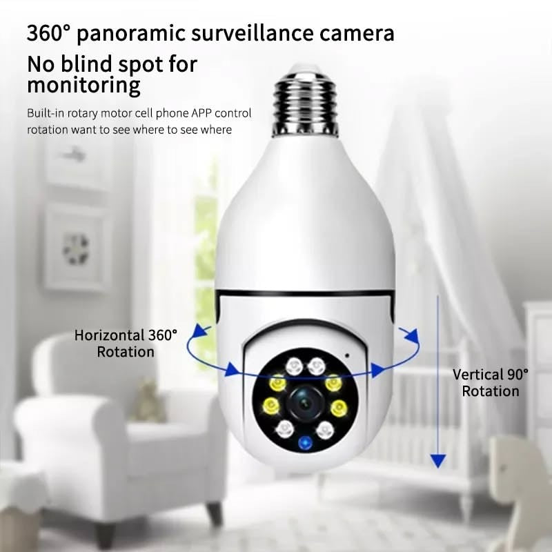 Bulb wifi camera