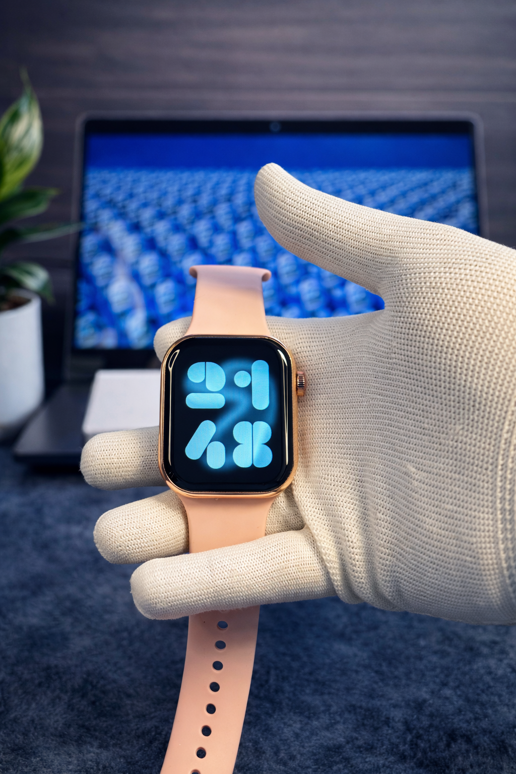 🔹 Series 11 Smartwatch – Rose Gold Edition